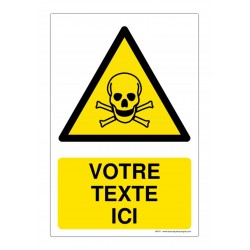 W016 - Danger matières...