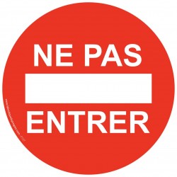 Pictogramme Défense...