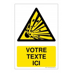 W002 - Danger matières...