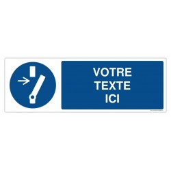 M021 - Débrancher...