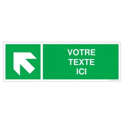 E055 - Flèche 45° haut...