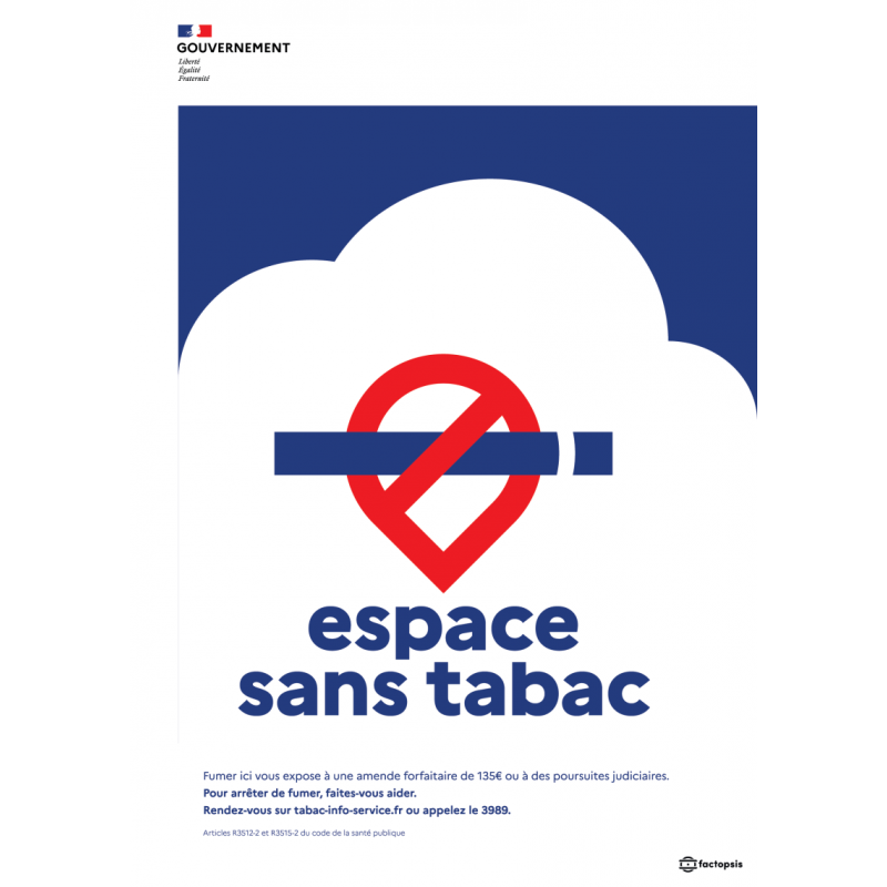 Panneau 'EMPLACEMENT FUMEUR' En Aluminium 30x40 Cm - Conforme Décret 2025-582 - Pour Collectivités Et Entreprises